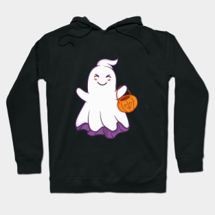 Cute Trick or Treat Ghost Hoodie